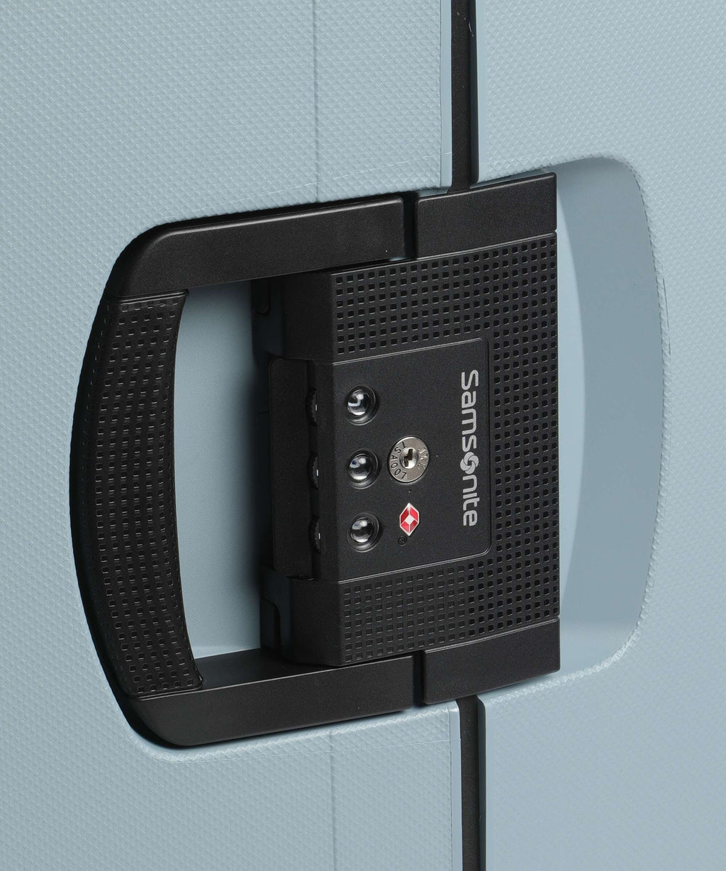 Samsonite S'Cure Spinner (4 wheels) icy blue