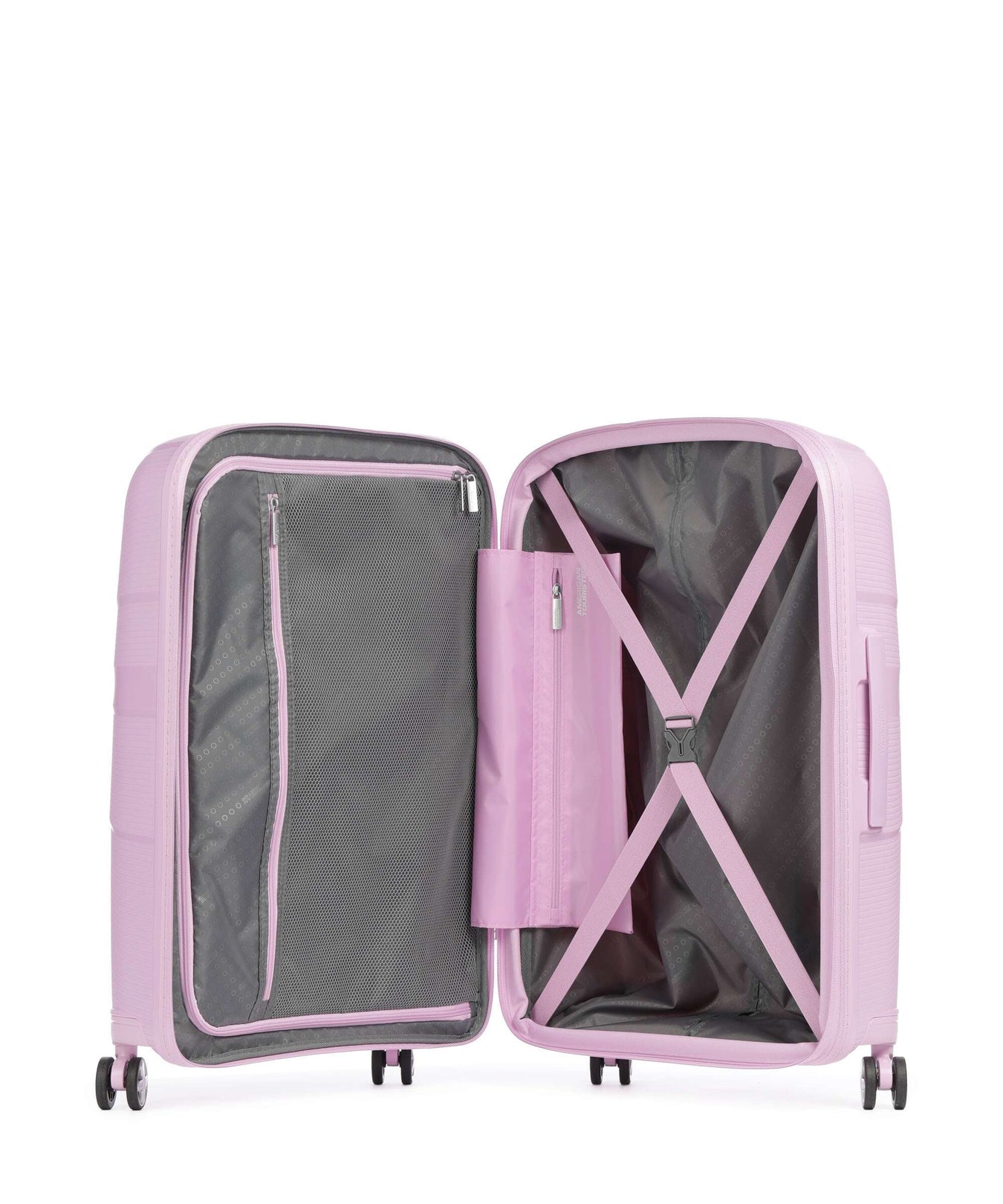 American Tourister Starvibe Spinner (4 wheels) metallic pastel lavender