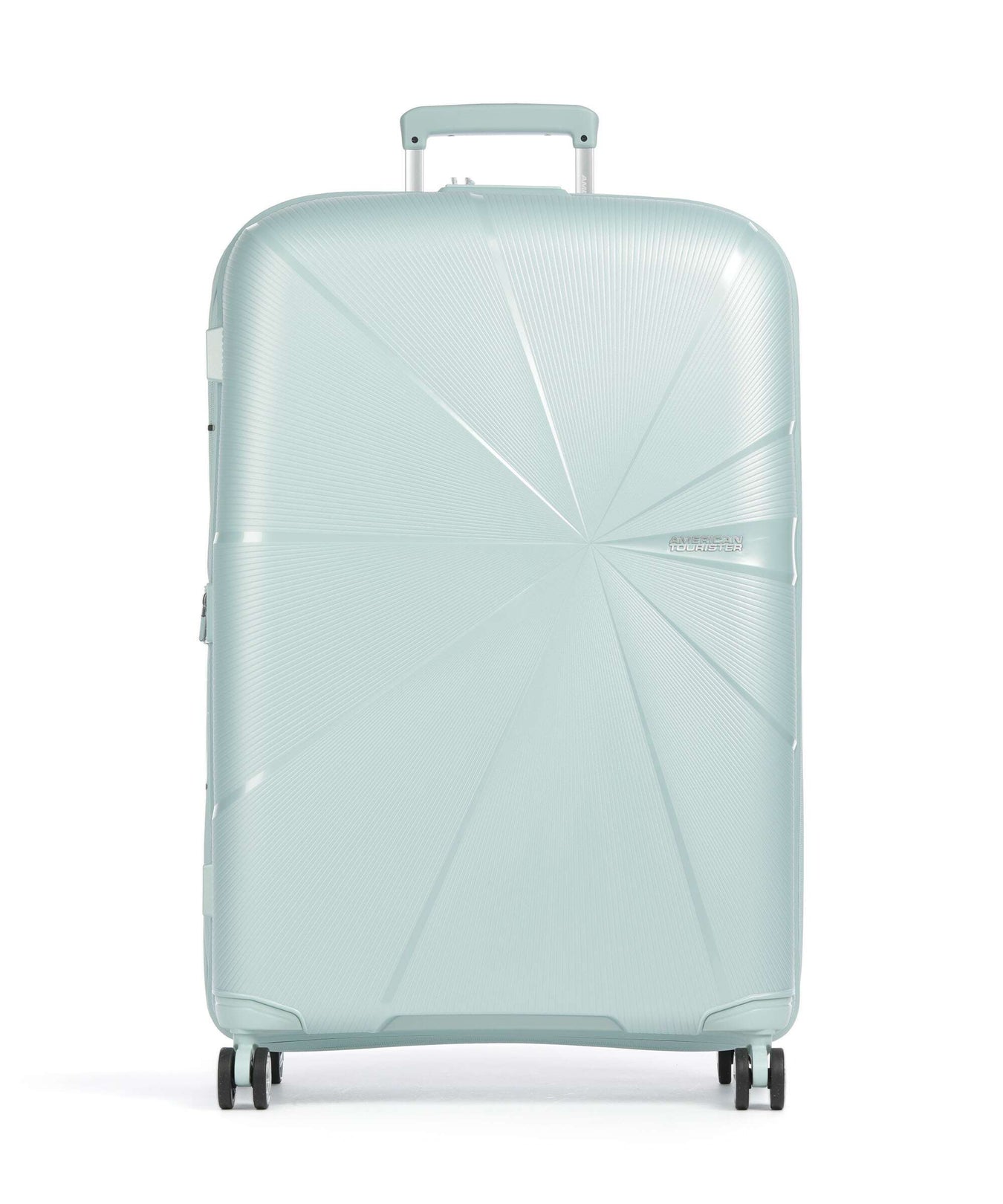 American Tourister Starvibe Spinner (4 wheels) metallic surf blue