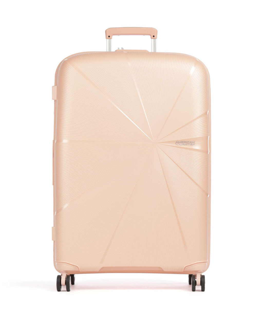 American Tourister Starvibe Spinner (4 wheels) metallic peach