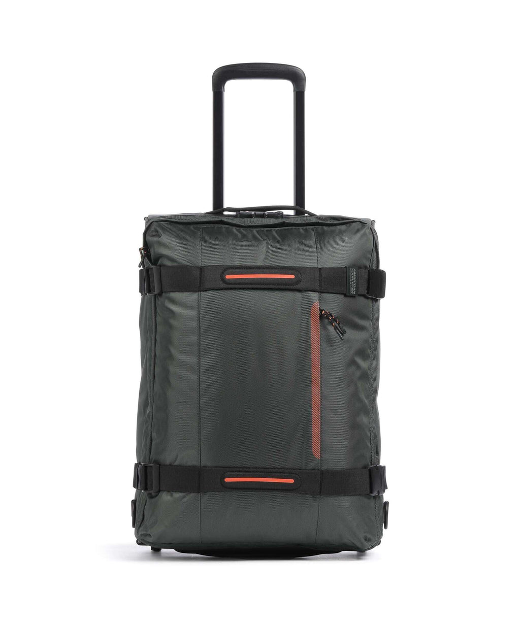 American Tourister Urban Track Backpack with wheels dark khaki