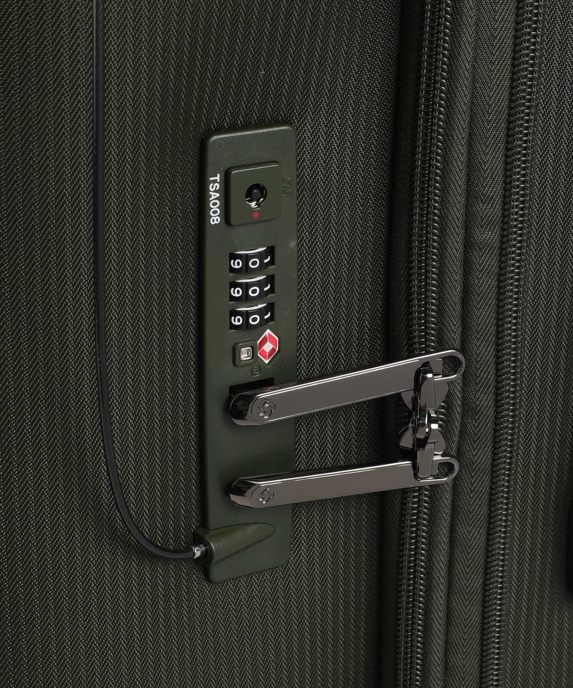 Samsonite Splendix Spinner (4 wheels) green/black
