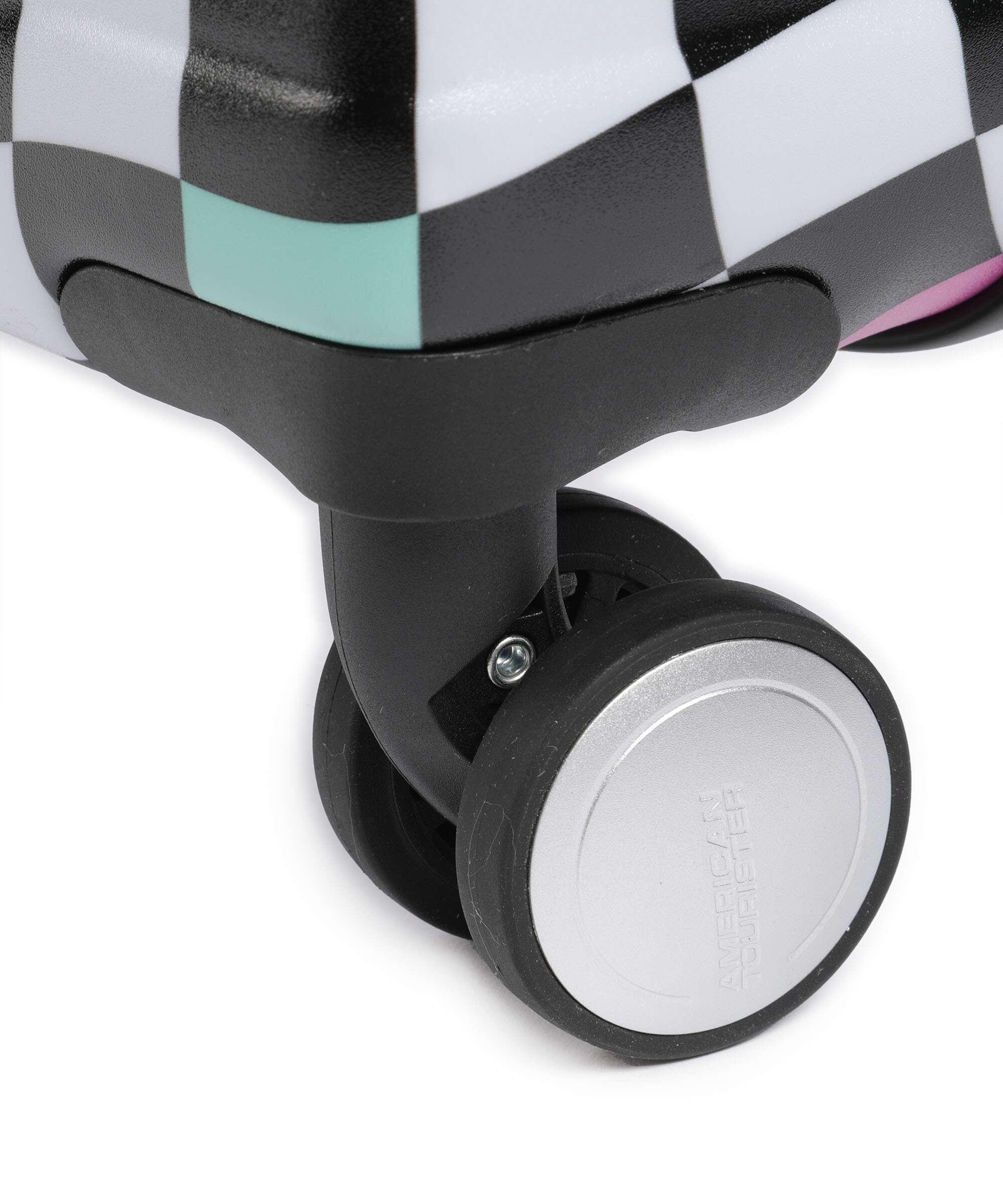 American Tourister Wavebreaker Disney Spinner (4 wheels) mickey check