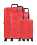 American Tourister Sunset Hills Conjunto de carrinhos de 4 rodas apple red