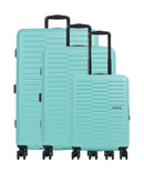 American Tourister Sunset Hills Conjunto de carrinhos de 4 rodas mint green