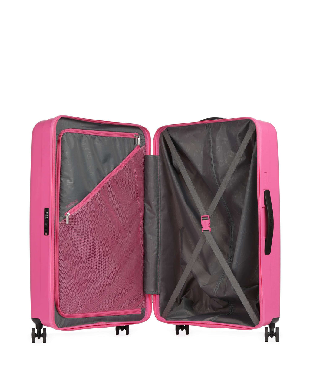 American Tourister Rejoy Spinner (4 wheels) hawaiian pink