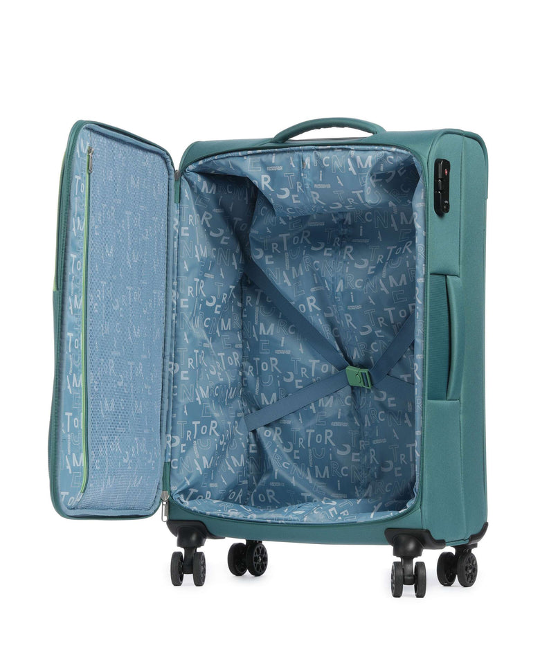 American Tourister Sea Seeker Spinner (4 wheels) bayou green