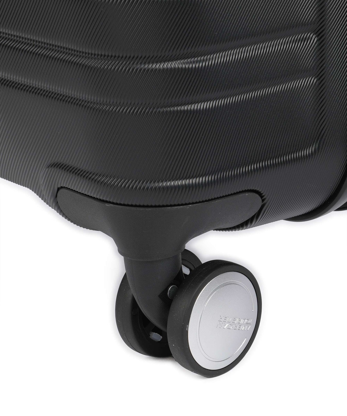 American Tourister Flashline Spinner (4 wheels) shadow black