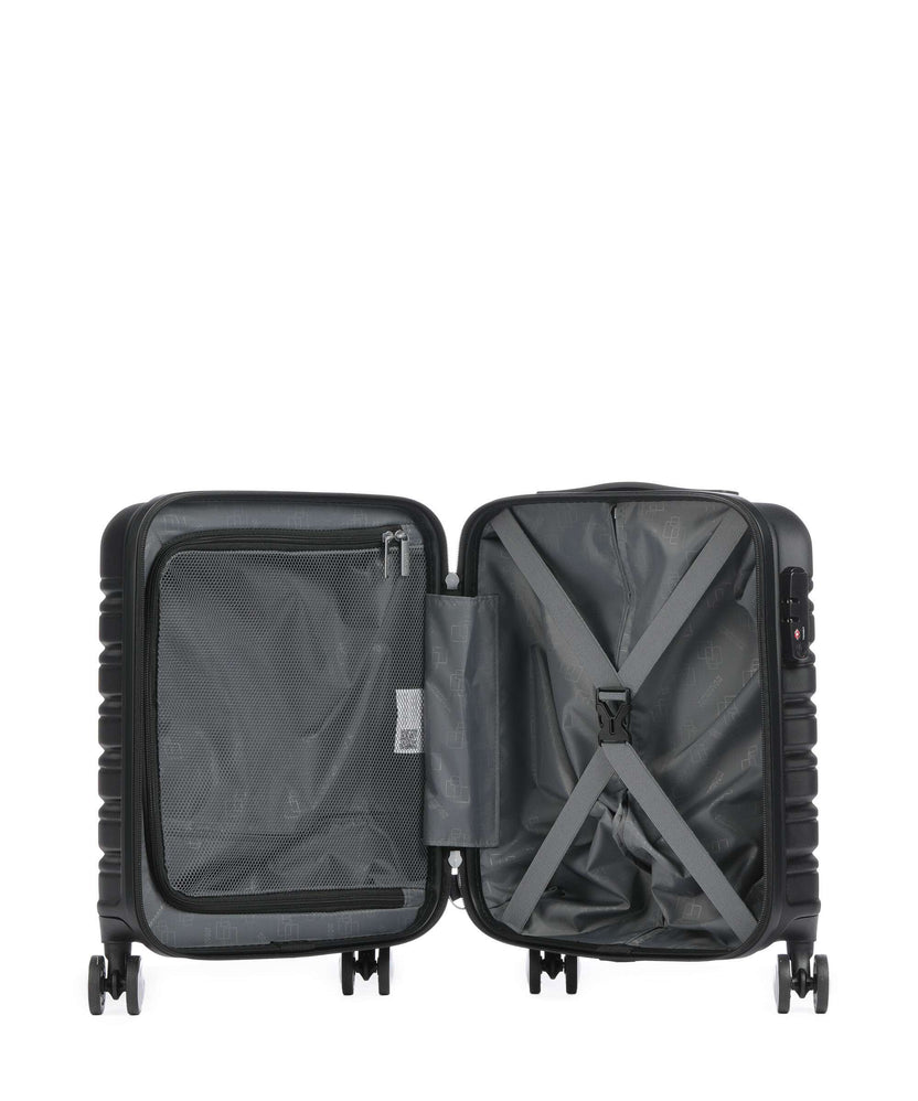 American Tourister Flashline Spinner (4 wheels) shadow black