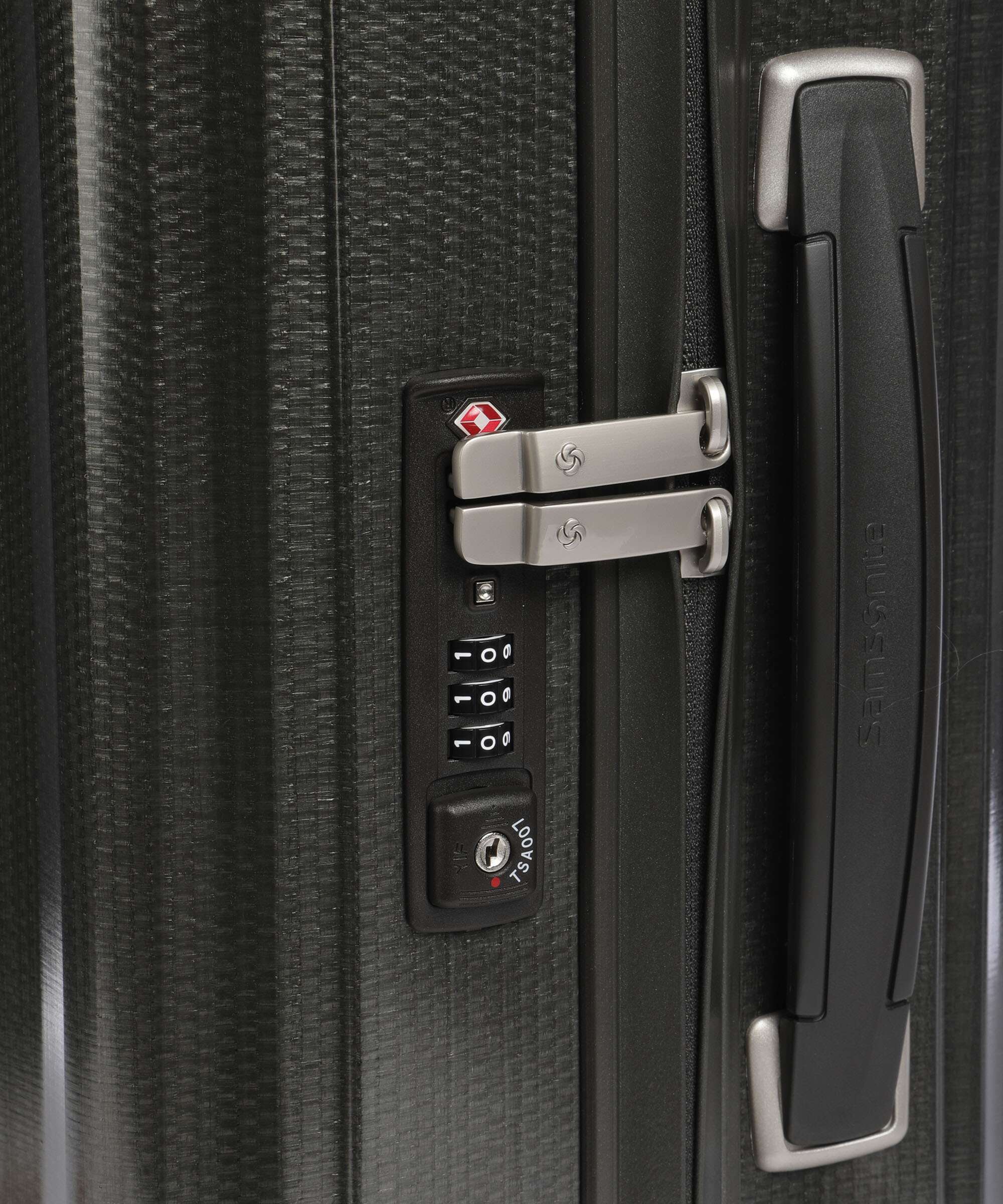 Samsonite Lite-Cube Spinner (4 wheels) dark olive