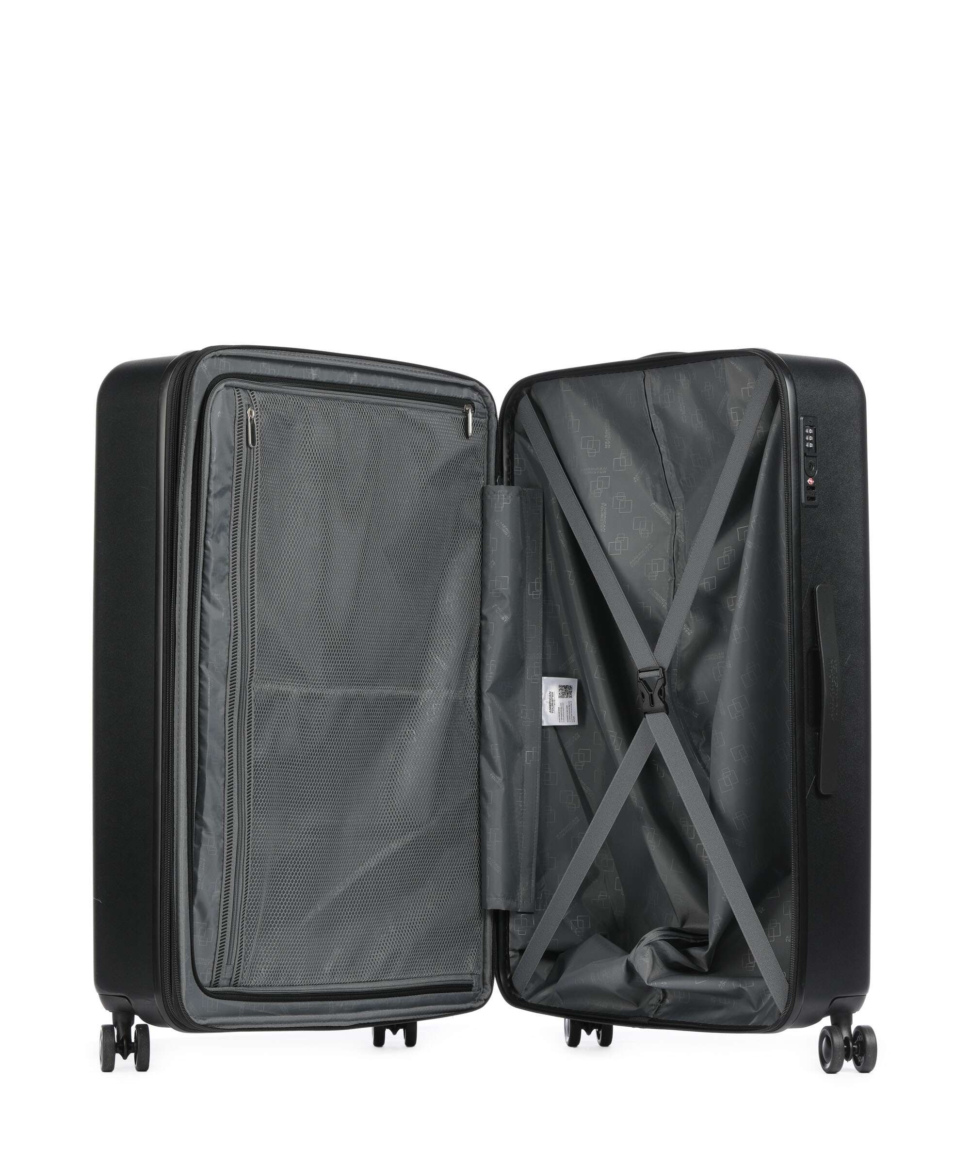 American Tourister Dynabelt Spinner (4 wheels) volcano black