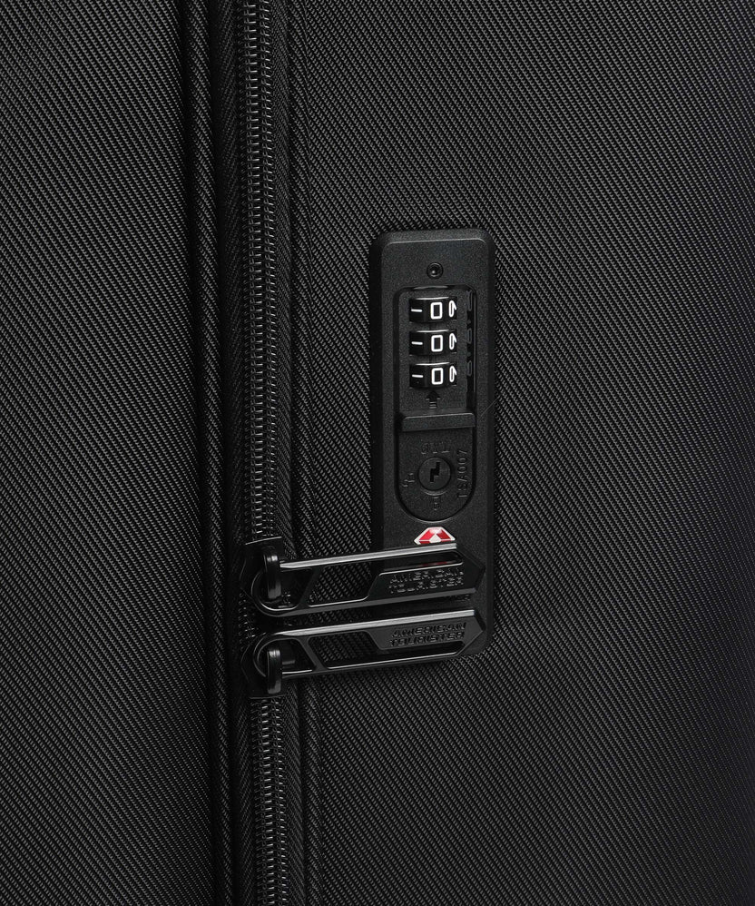 American Tourister Urban Track L Spinner (4 wheels) asphalt black