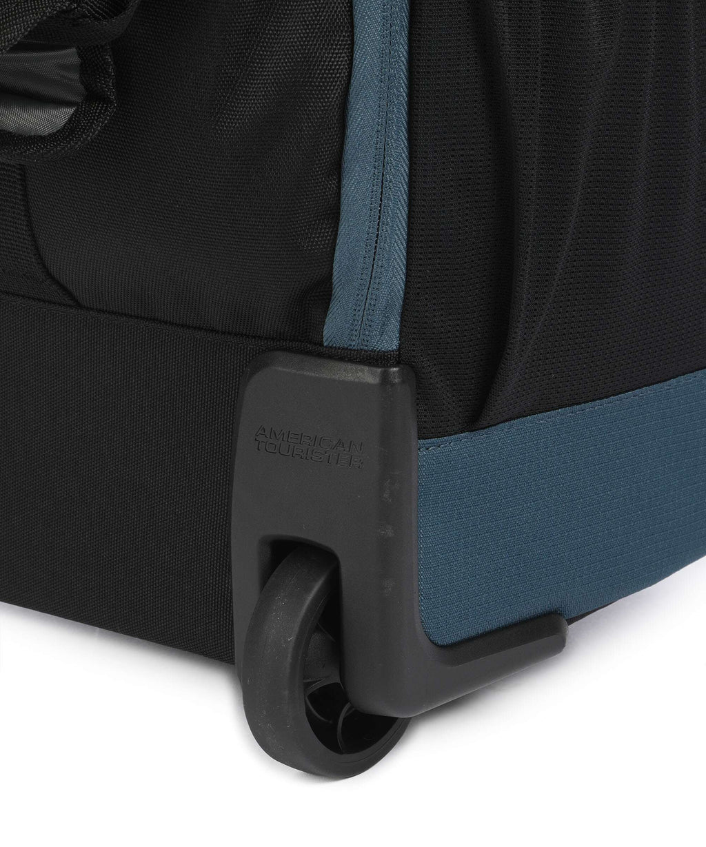American Tourister Take2Cabin Backpack with wheels harbor blue