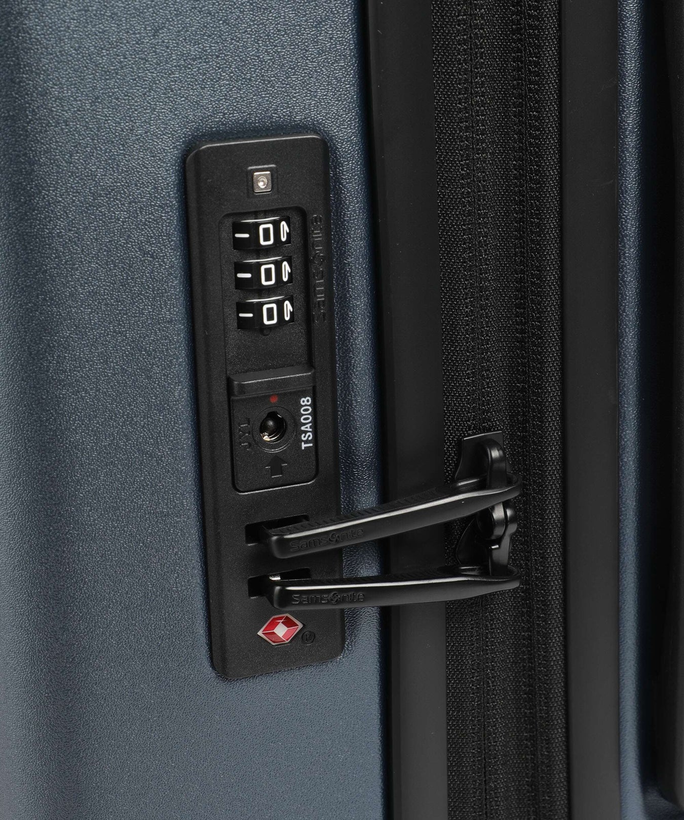 Samsonite Fyrm Spinner (4 wheels) steel blue