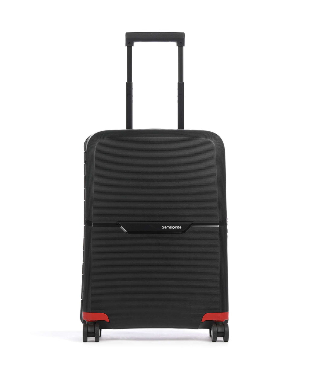 Samsonite Magnum Eco Spinner (4 wheels) black/red