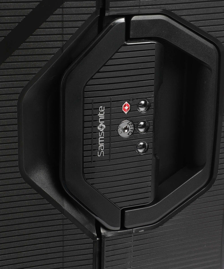 Samsonite Magnum Eco Spinner (4 wheels) black/red