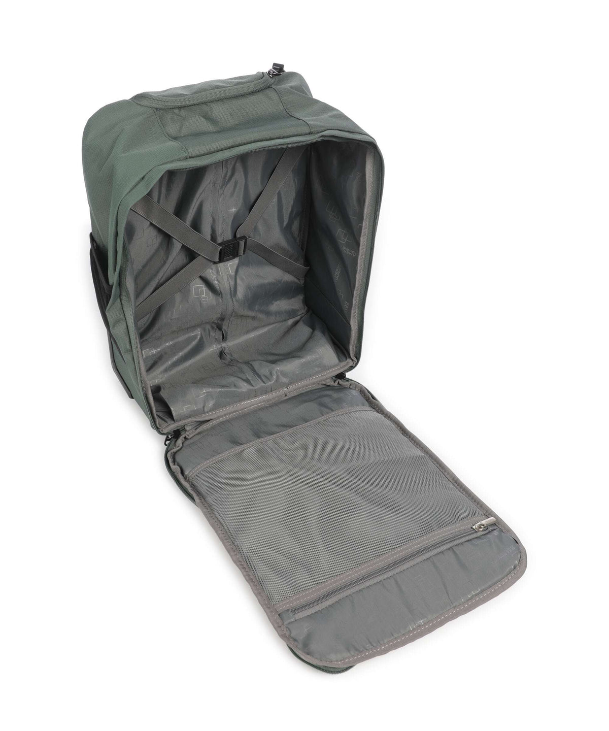 American Tourister Take2Cabin Backpack with wheels dark forest