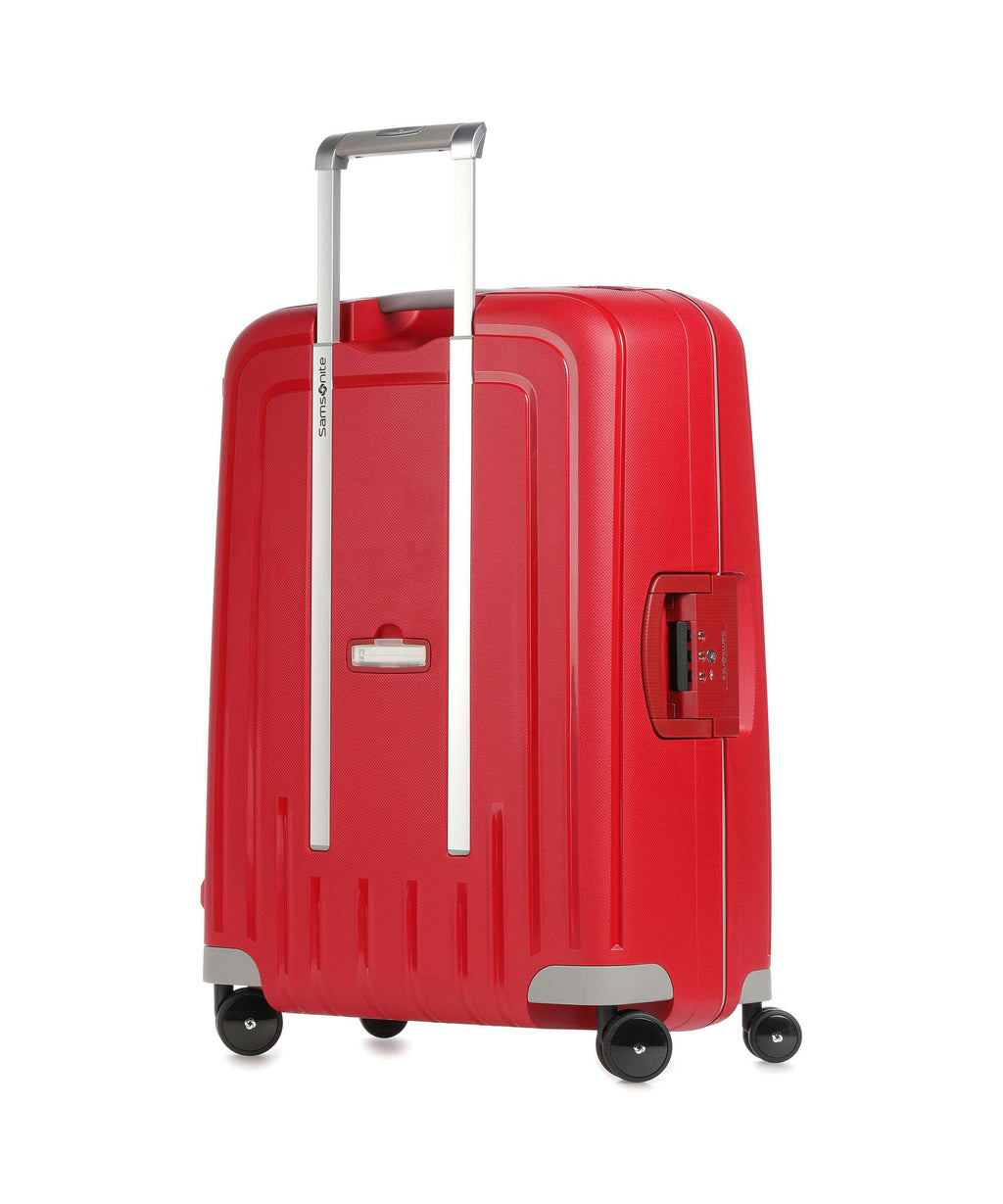 Samsonite S'Cure Spinner (4 wheels) crimson red