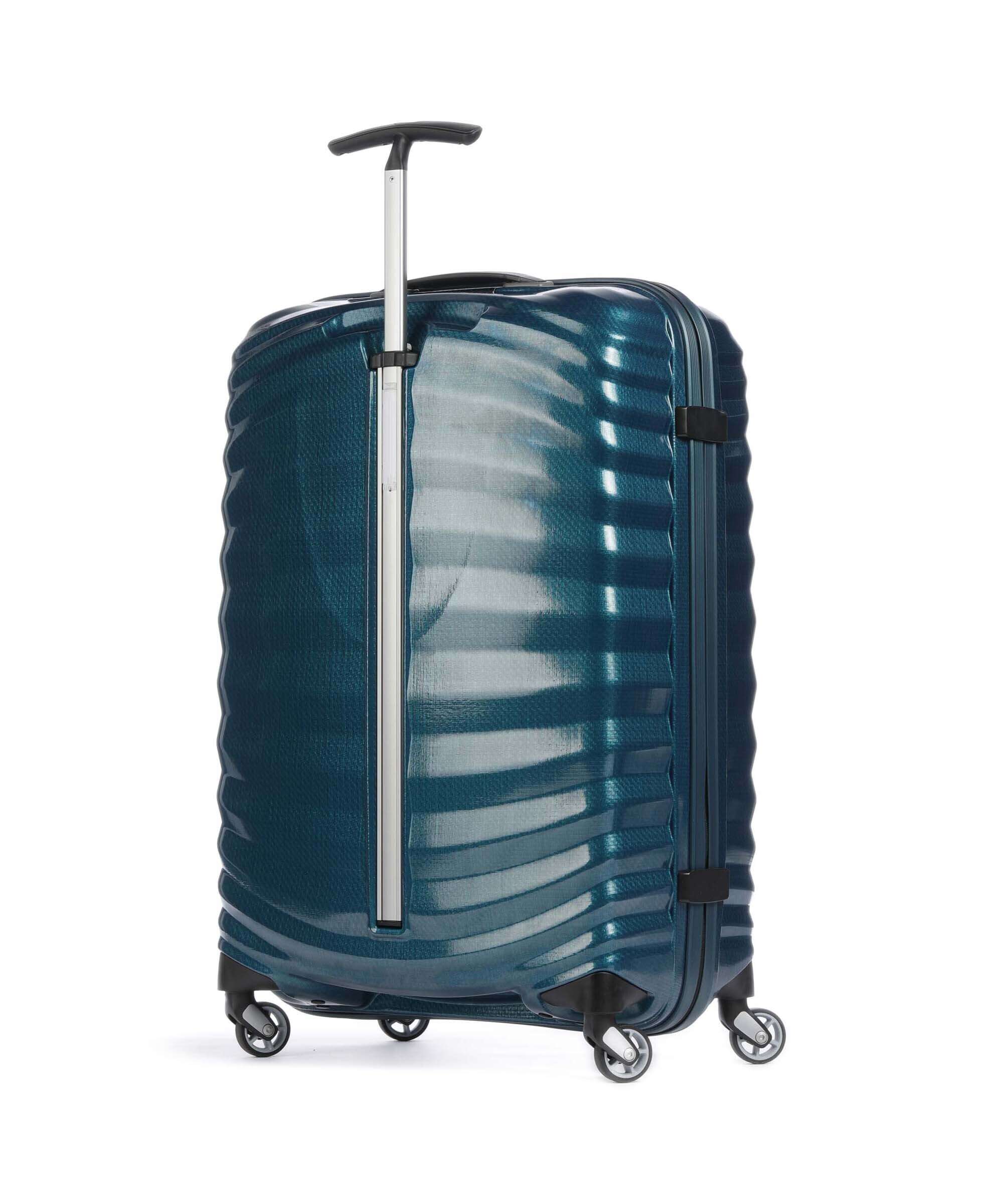 Samsonite Lite-Shock Spinner (4 wheels) petrol blue