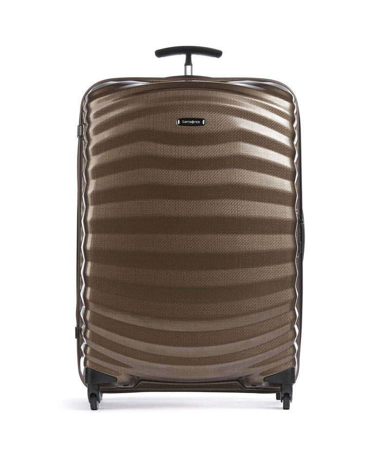 Samsonite Lite-Shock Spinner (4 wheels) sand