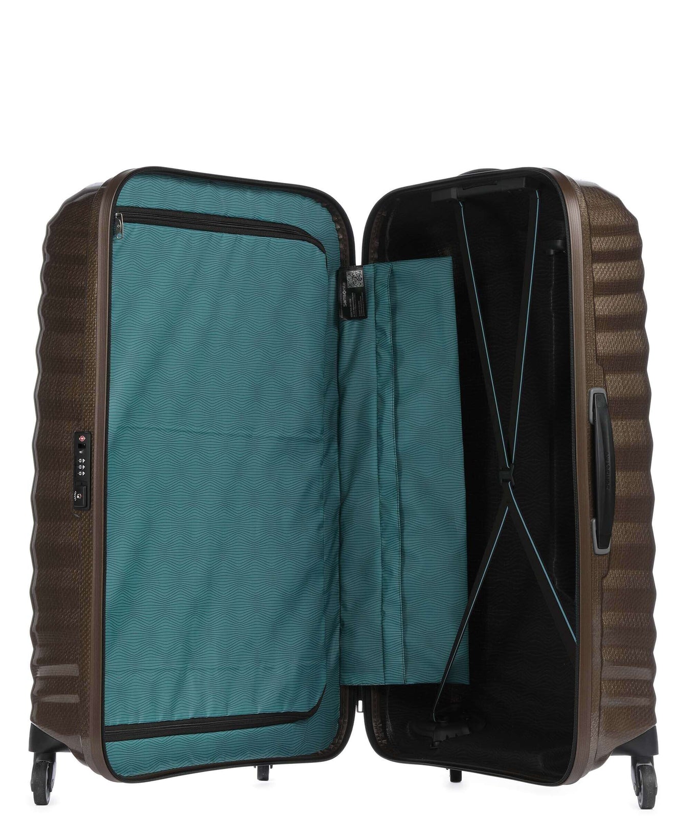 Samsonite Lite-Shock Spinner (4 wheels) sand