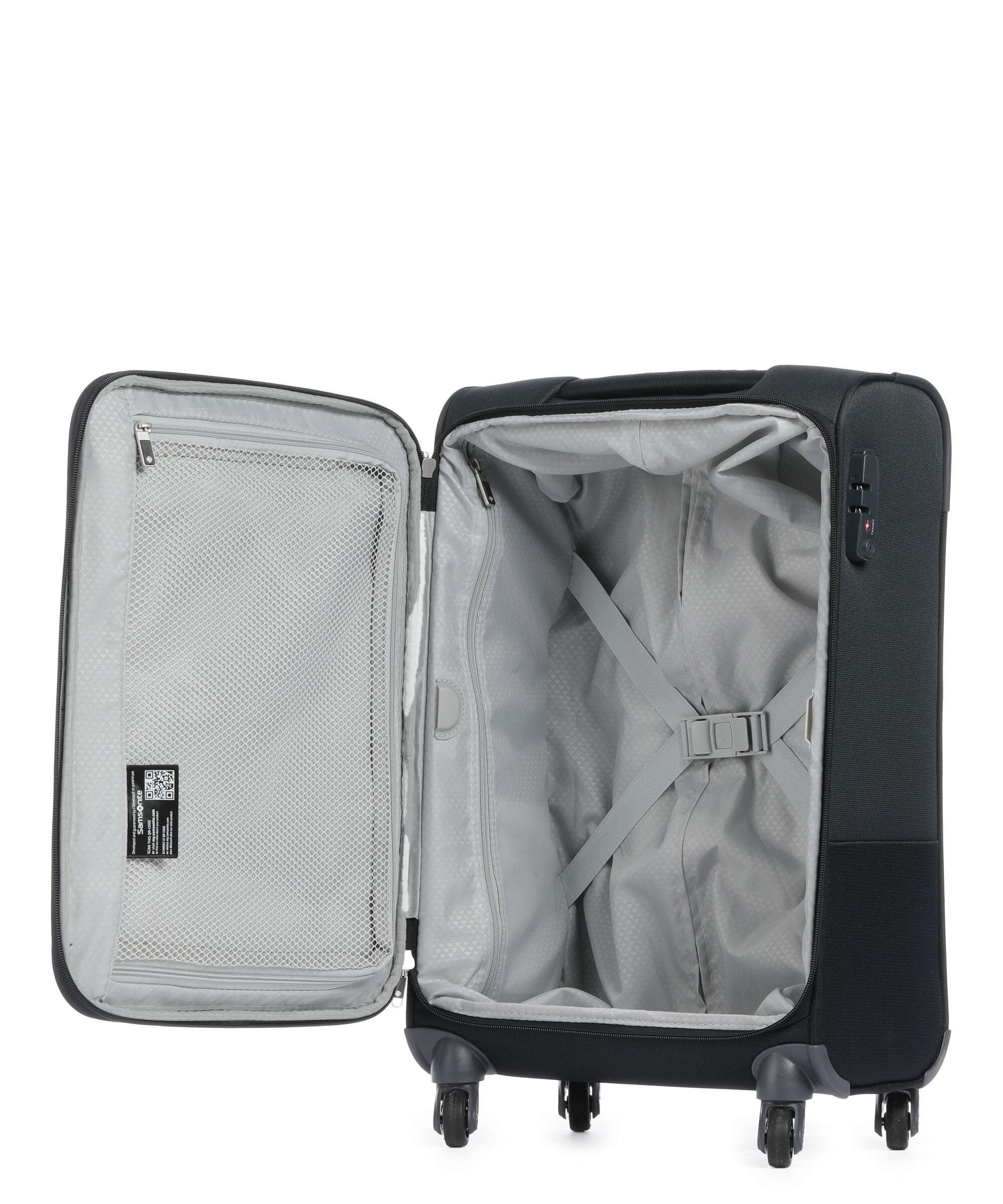 Samsonite BASE BOOST Spinner (4 wheels) black