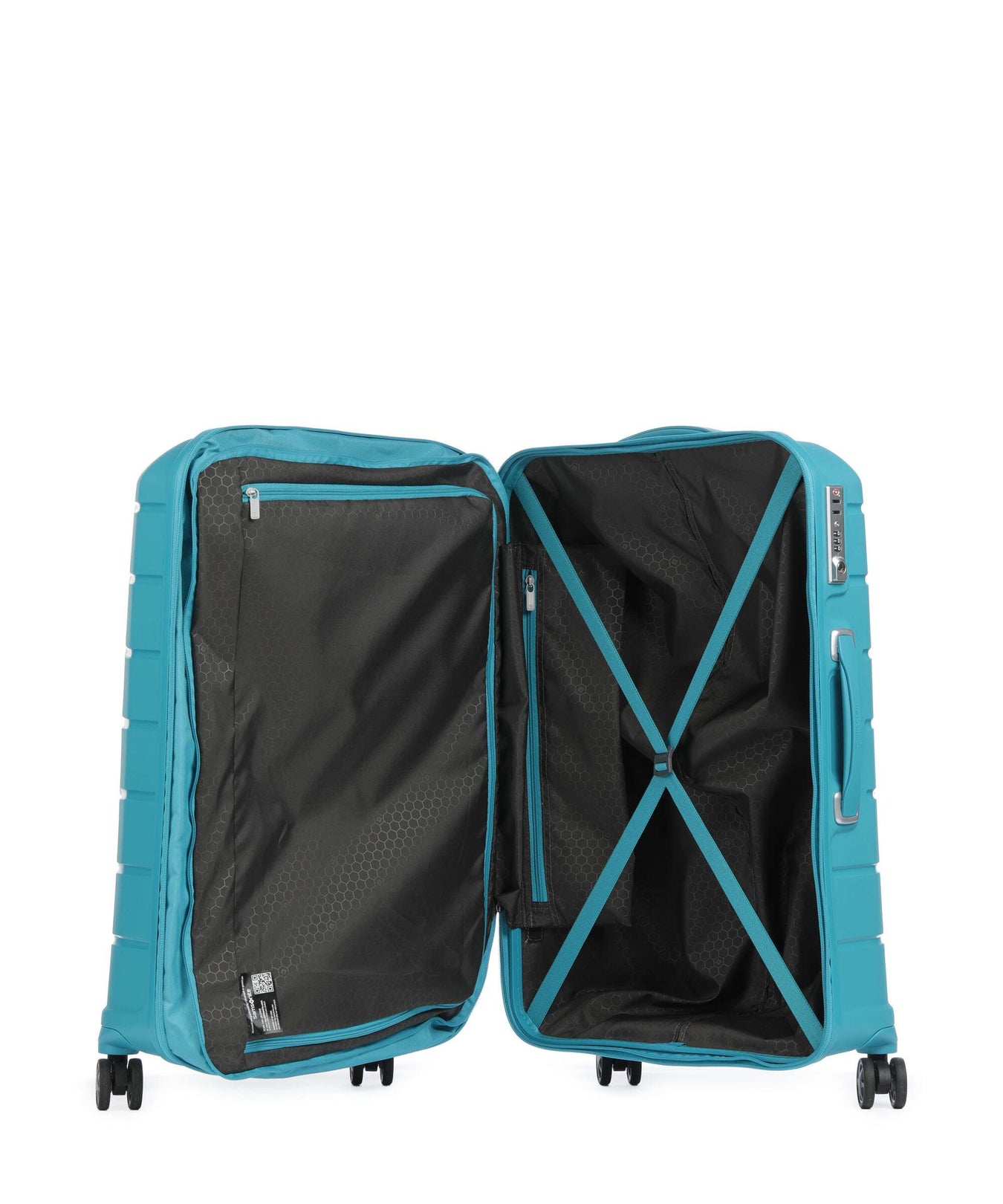 Samsonite Flux Exp Spinner (4 wheels) ocean blue