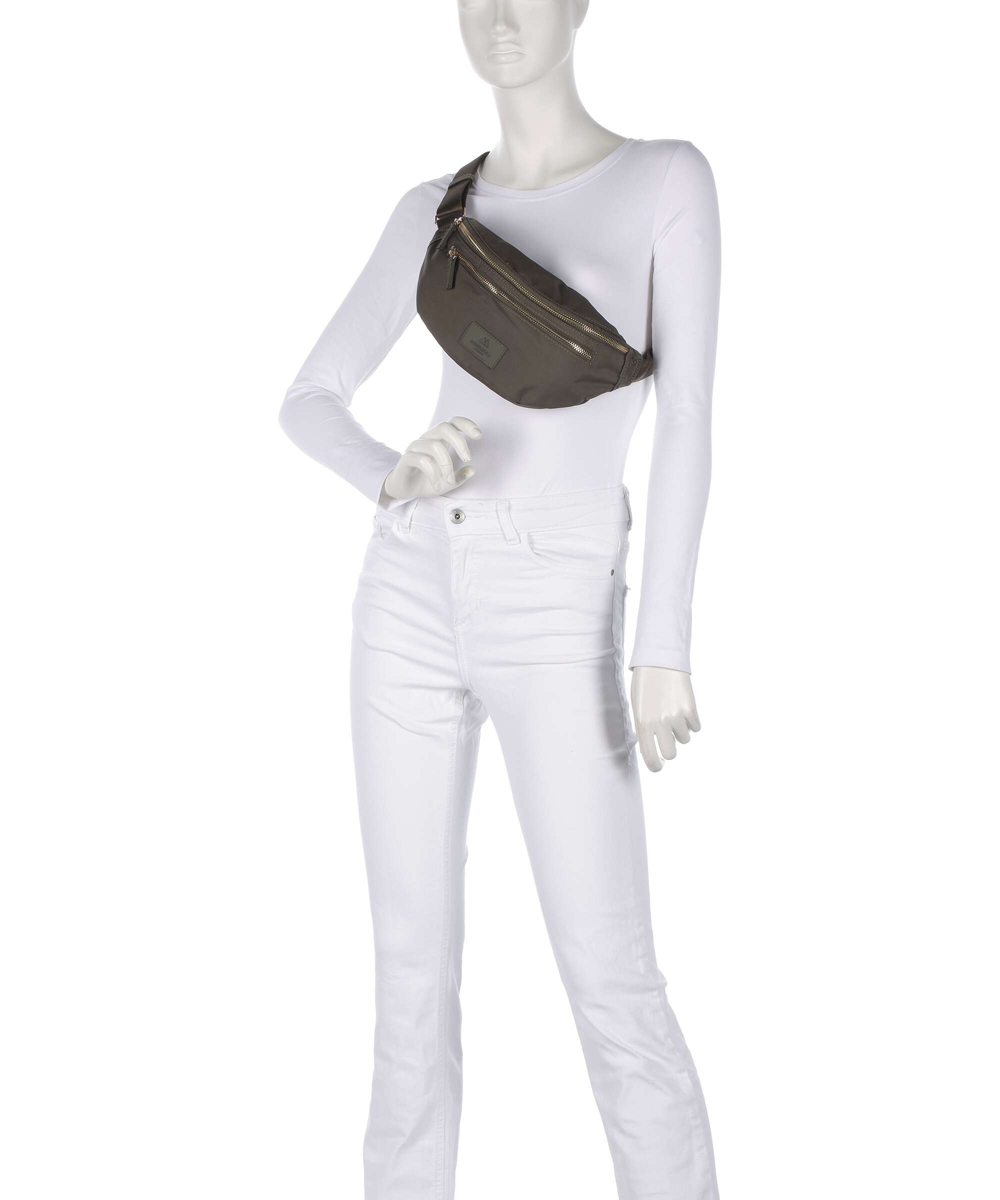 Markberg Cargo Fanny pack dark olive/gold