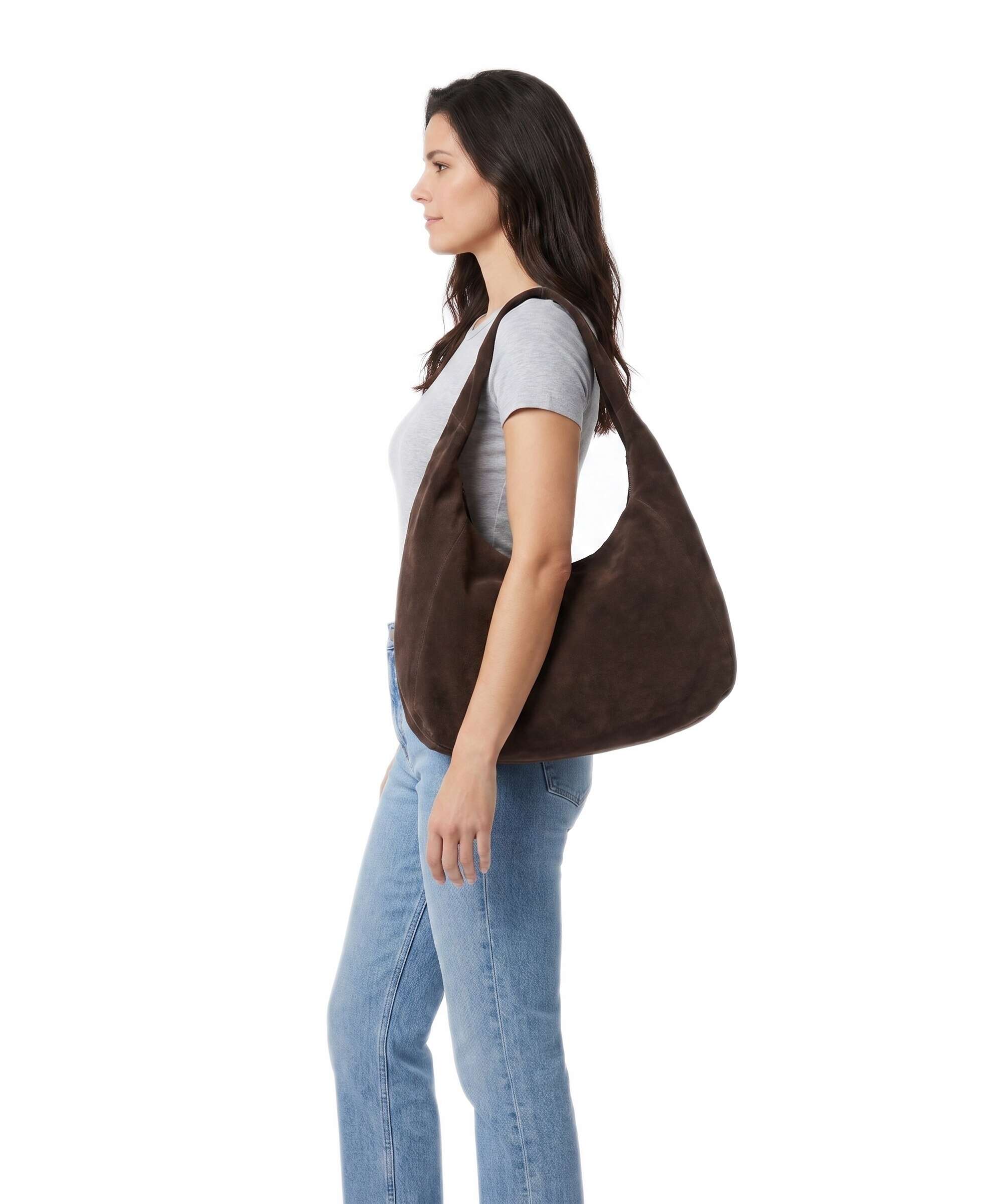 Markberg Samara Hobo bag dark brown