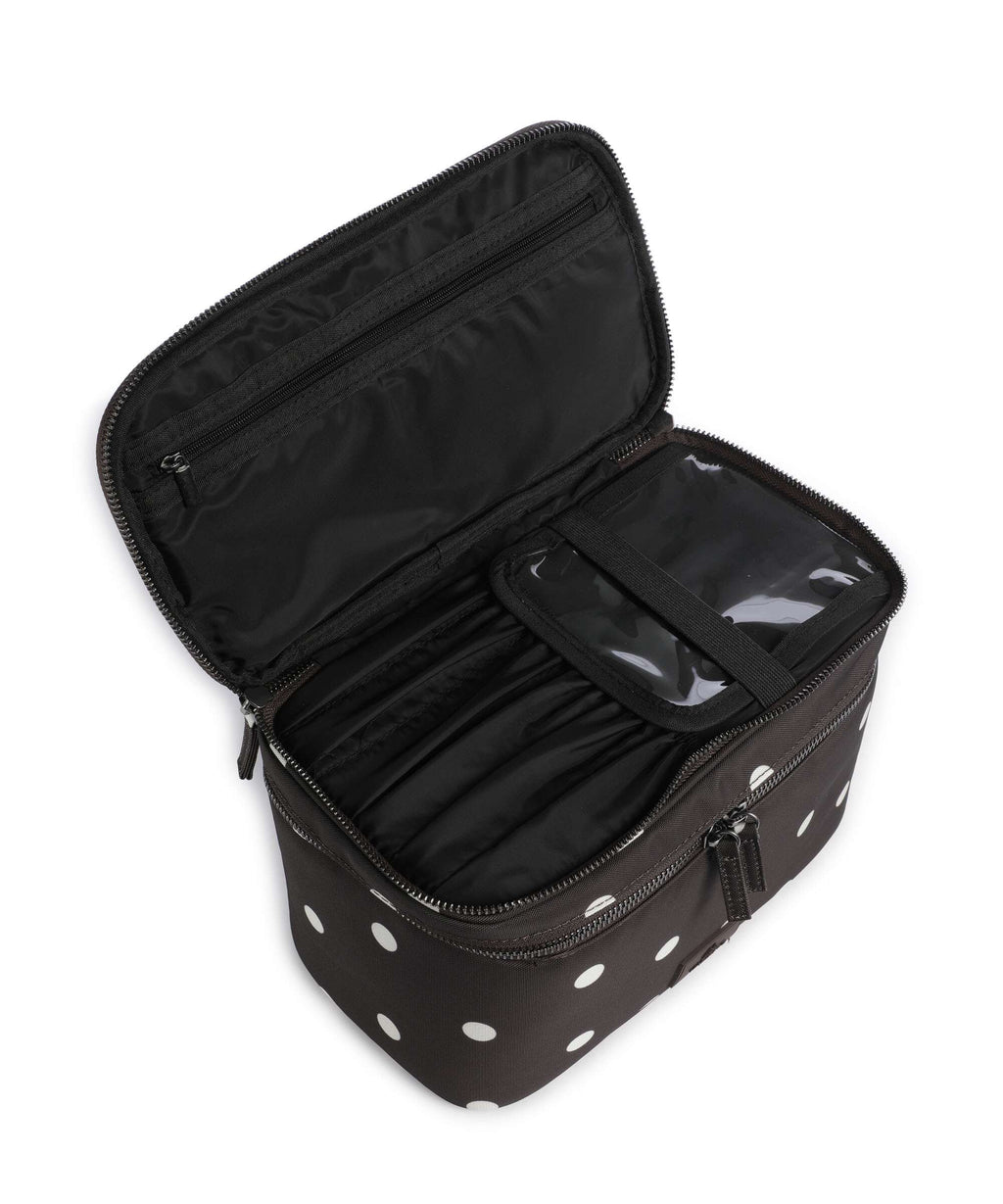 Markberg Treasure Toiletry bag polka dot/brown