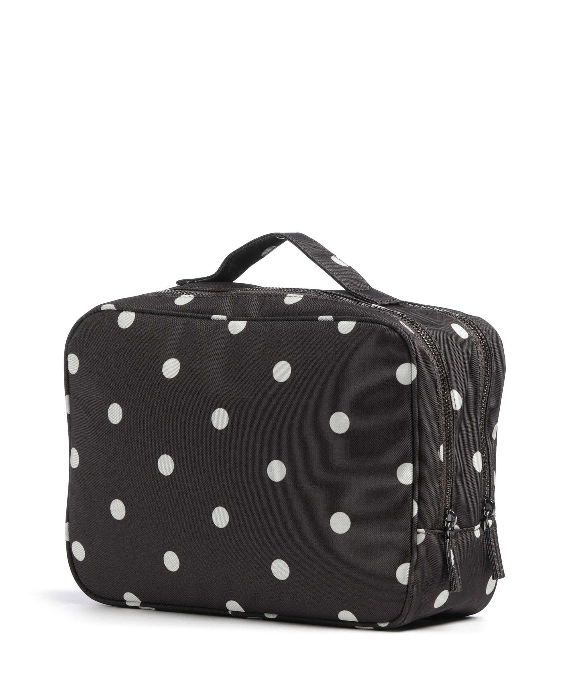 Markberg Guard Toiletry bag polka dot/brown