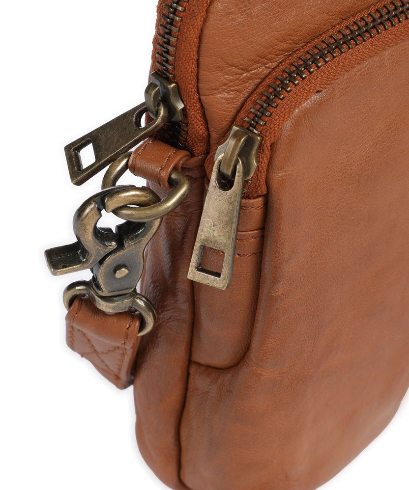 Depeche Power Field Phone bag cognac