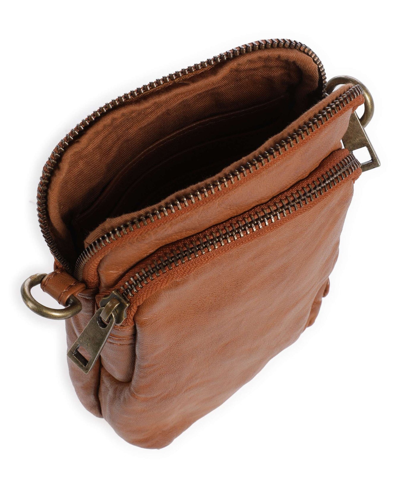 Depeche Power Field Phone bag cognac