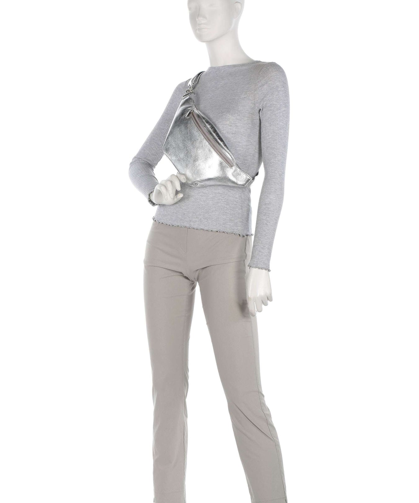 Depeche Fashion Favorites Fanny pack silver