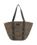 Depeche Summer Sounds Tote bag black/nature