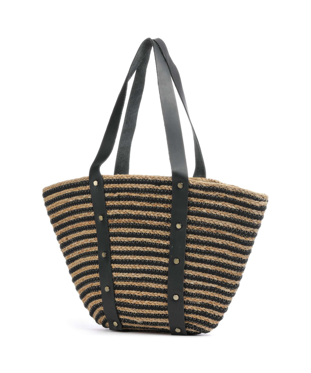 Depeche Summer Sounds Tote bag black/nature