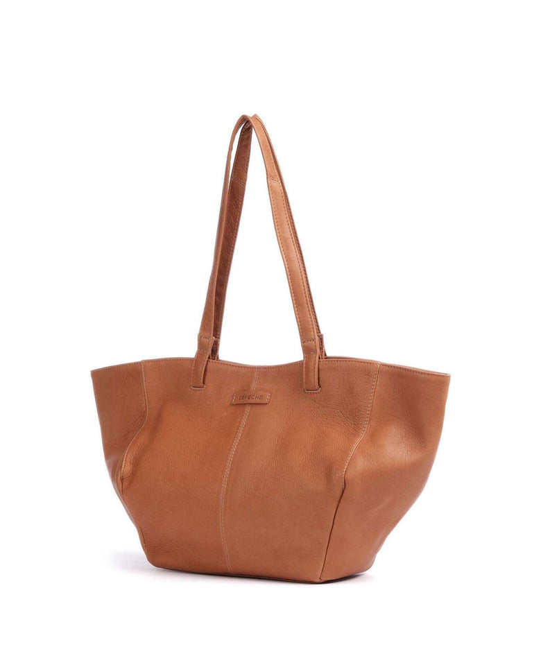 Depeche Fashion Favorites Tote bag cognac