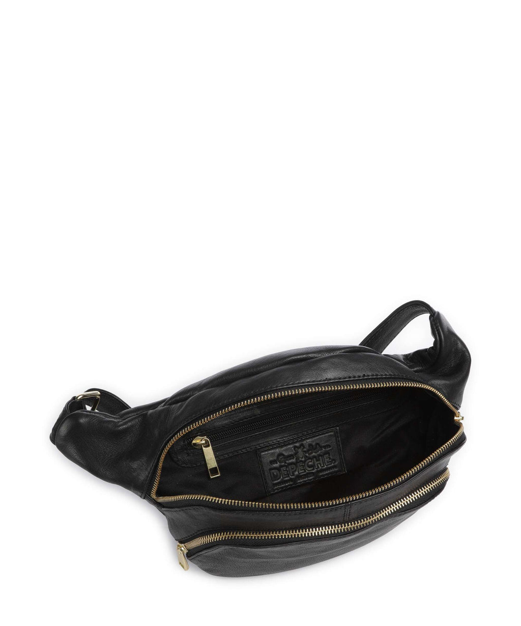 Depeche Golden Chic Fanny pack black