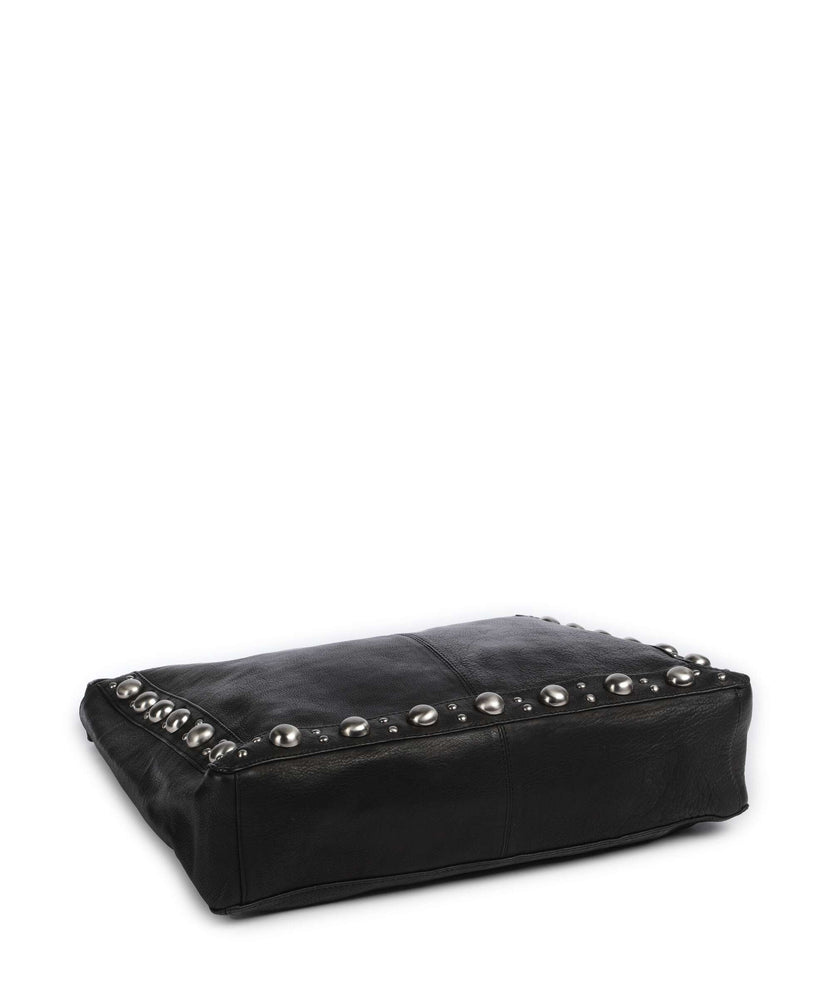 Depeche Noise Industry Hobo bag nero