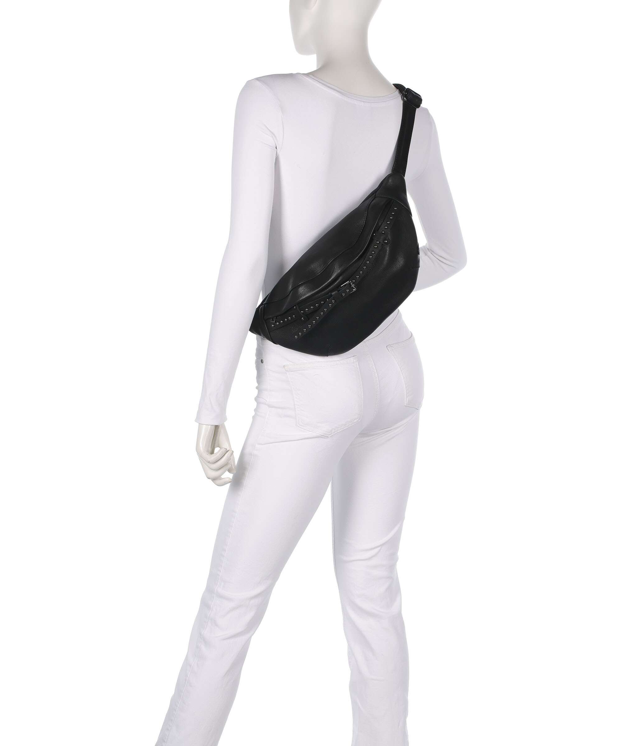 Depeche Rock Arcade Belt bag nero