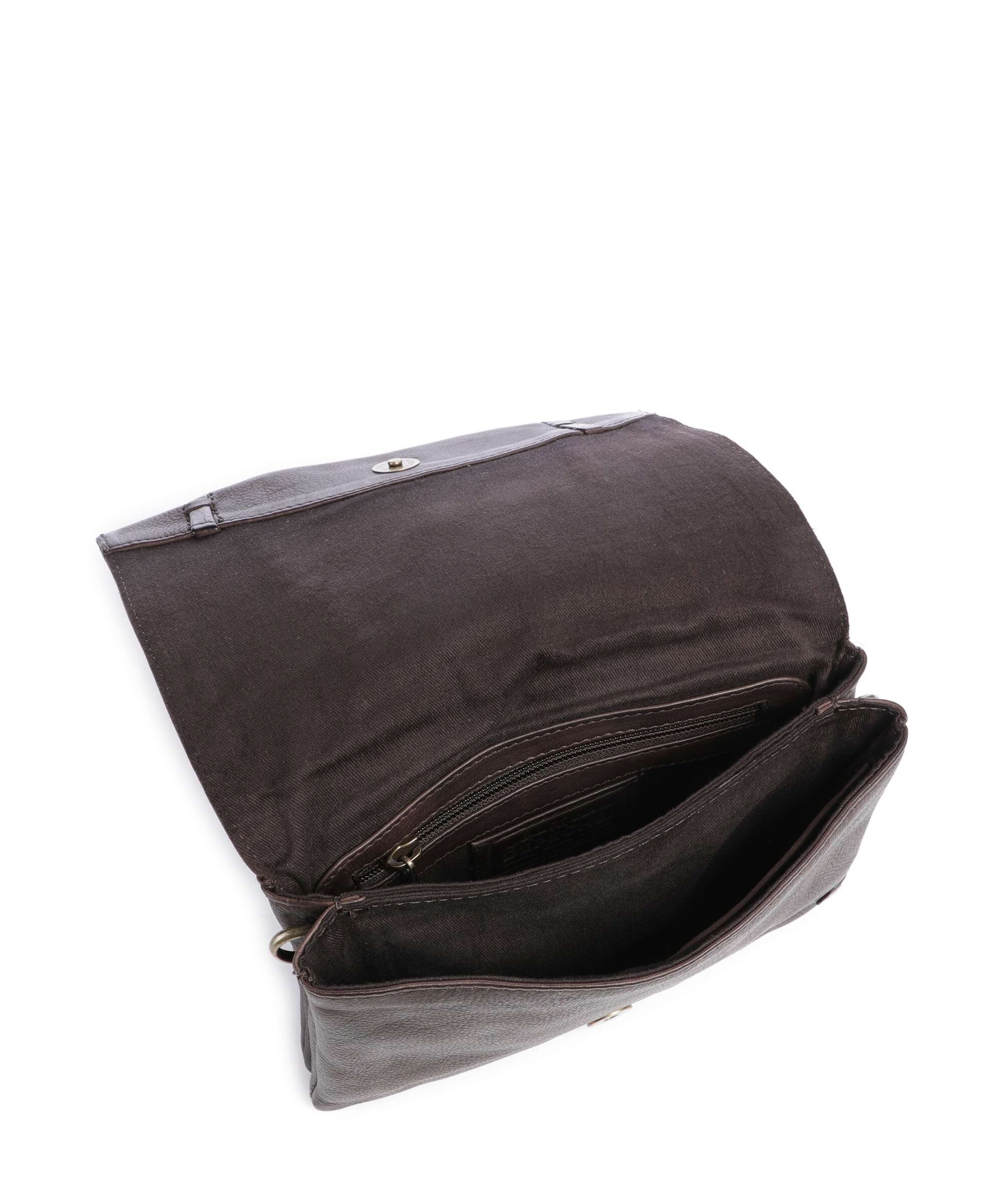 Depeche Tailors Stitch Crossbody bag chocolate