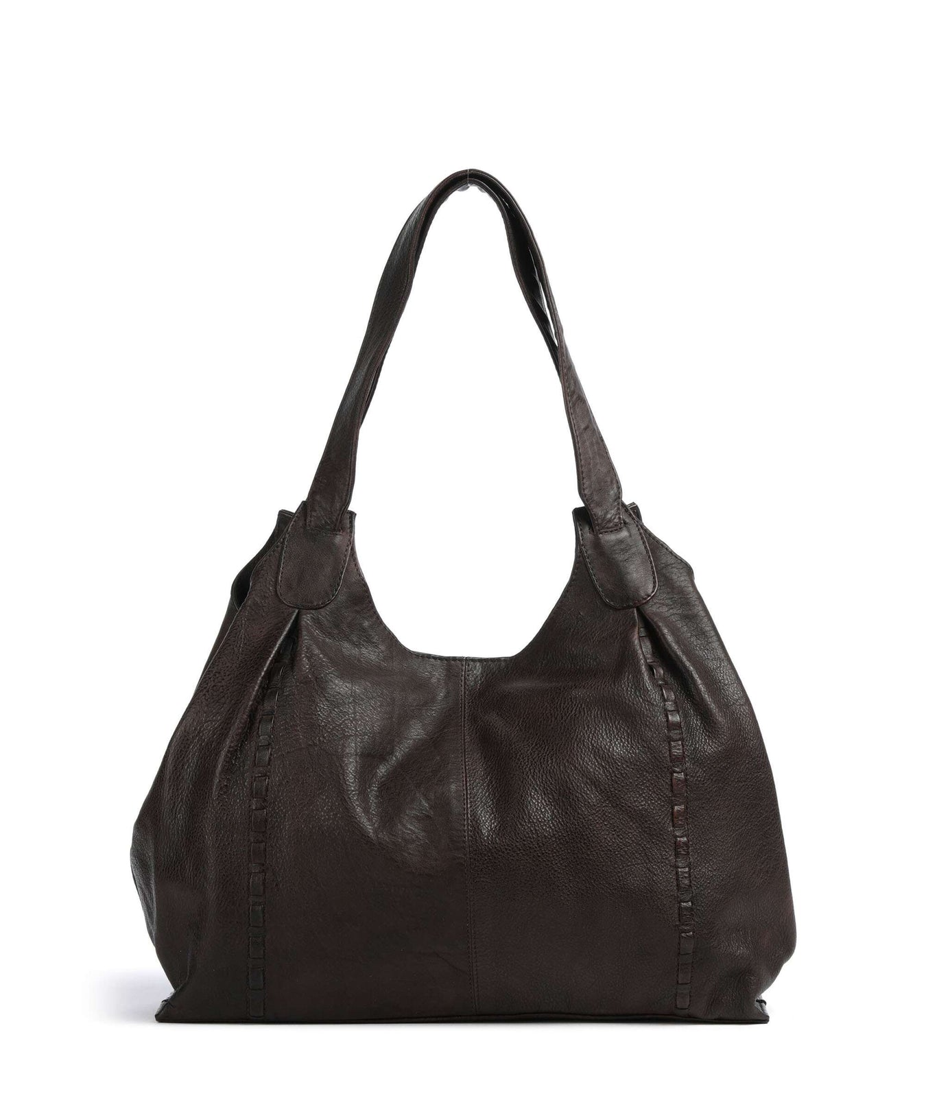 Depeche Tailors Stitch Hobo bag chocolate