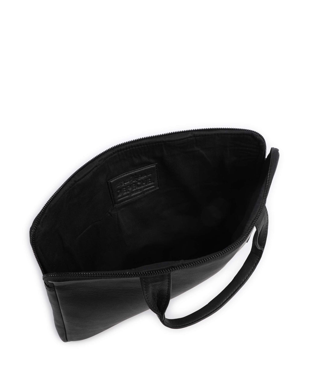 Depeche Golden Chic Briefcase black