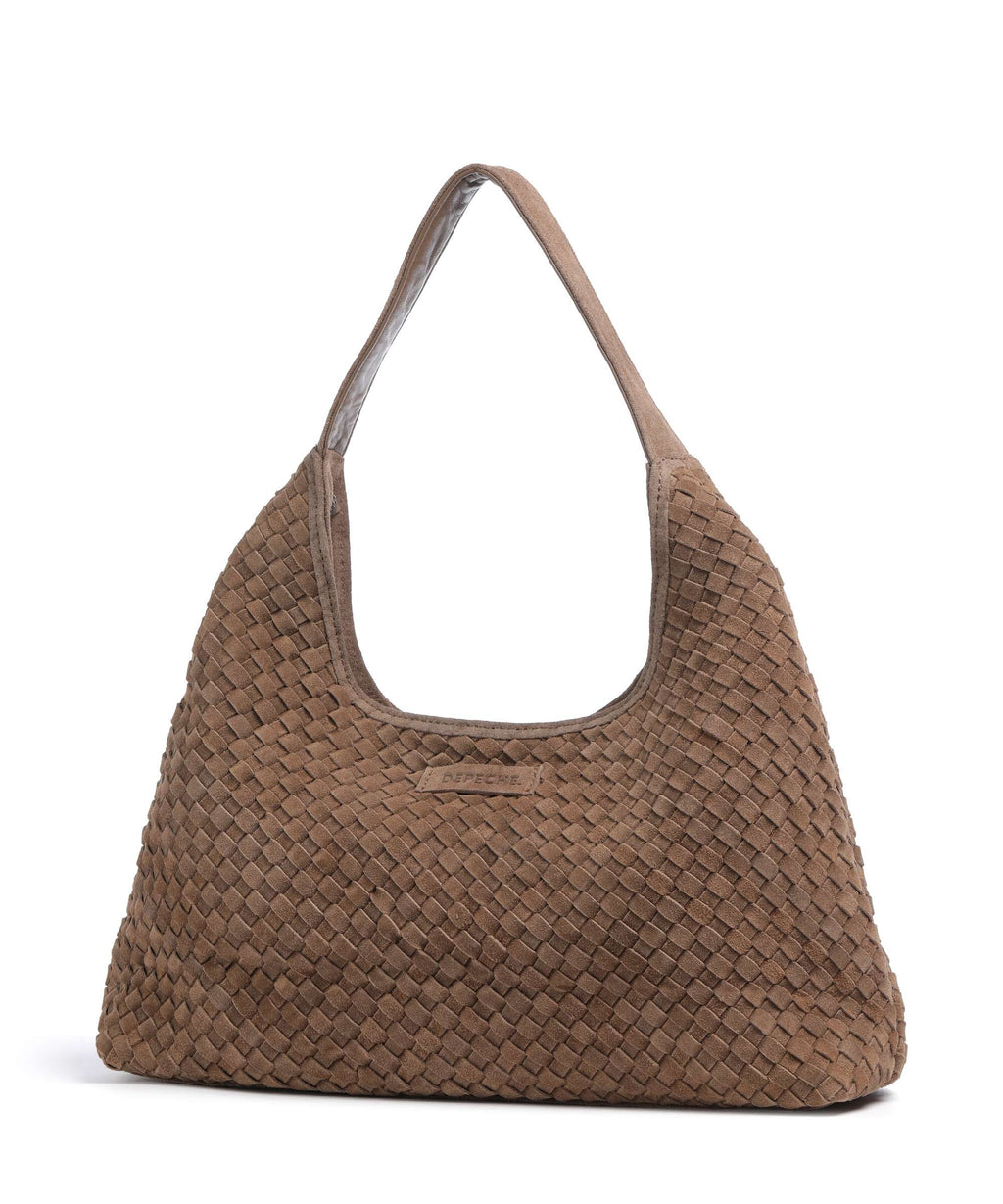 Depeche Berlin Hobo bag mud