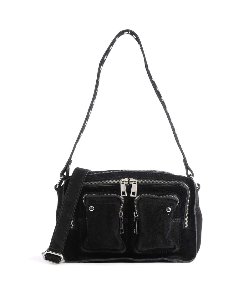 Núnoo Suede Ellie Shoulder bag black