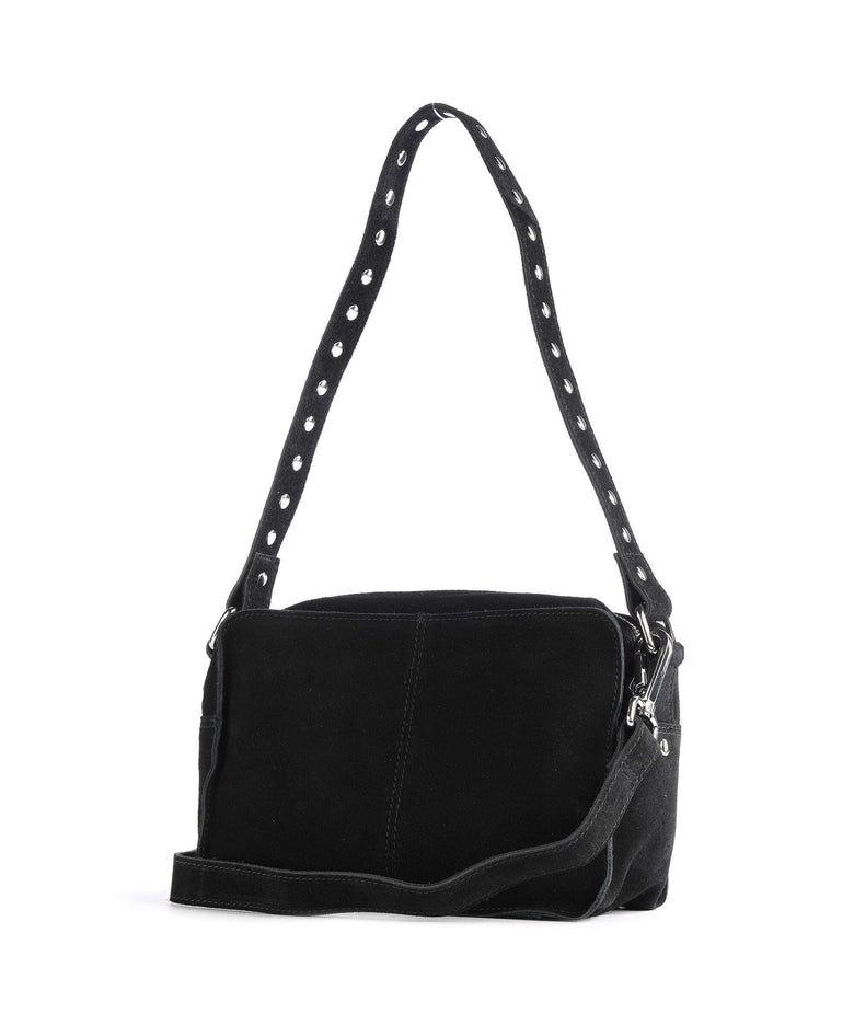 Núnoo Suede Ellie Shoulder bag black