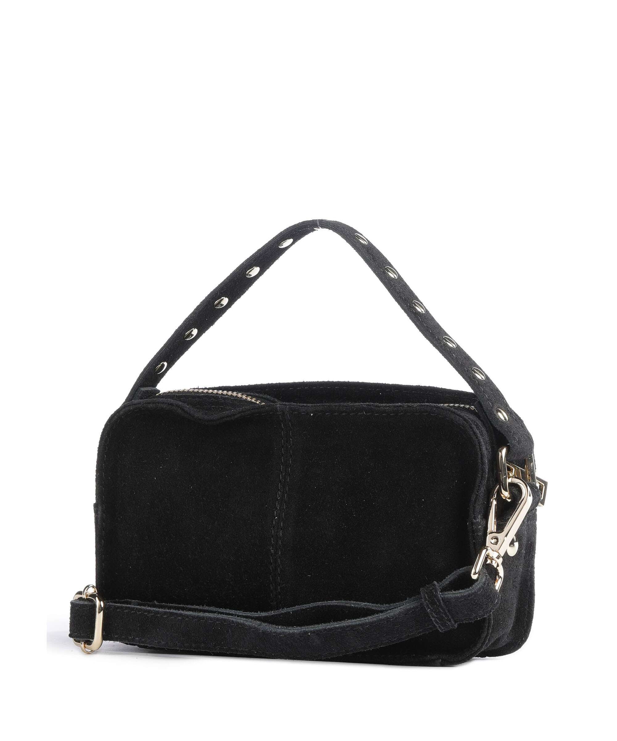 Núnoo Suede Helena Crossbody bag black