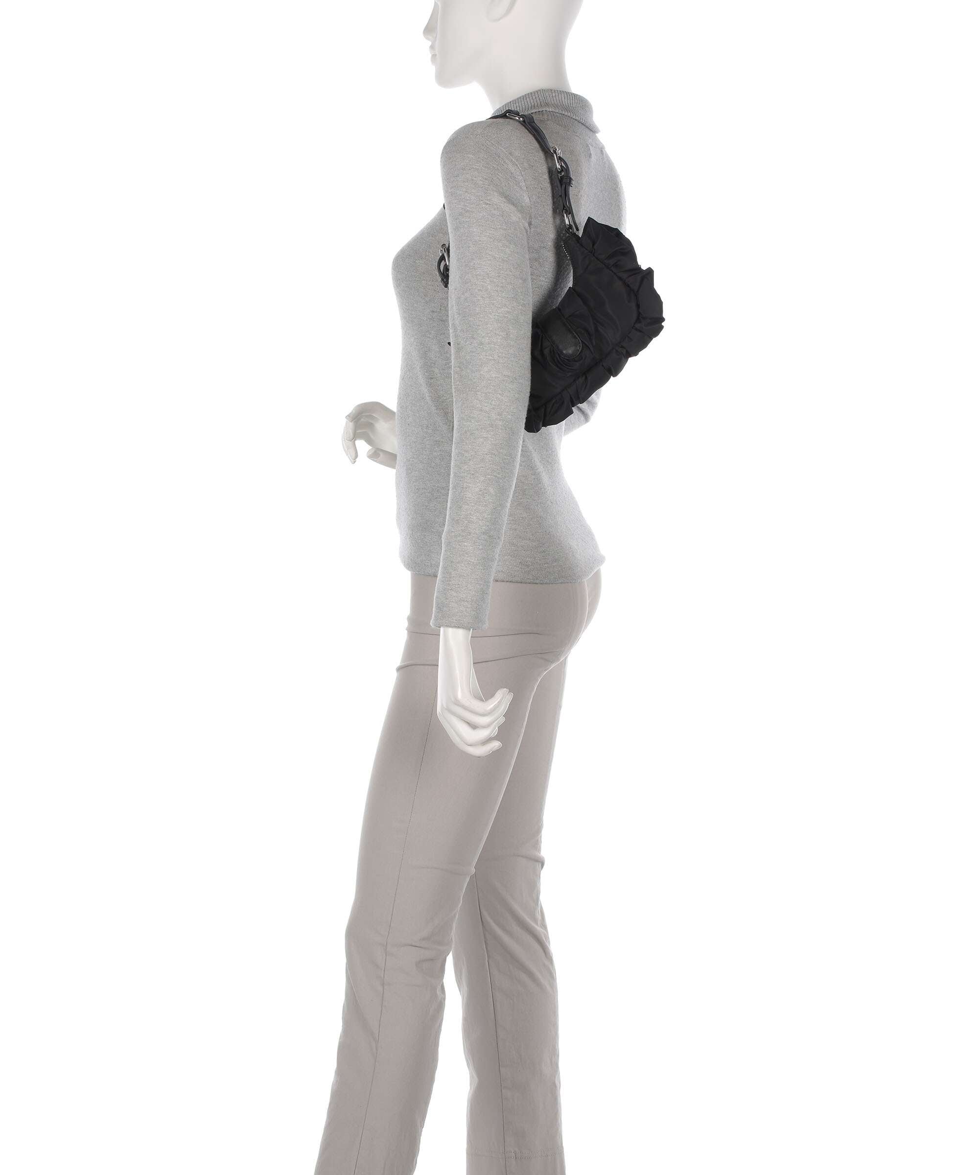 Núnoo Recycled Nylon Palma Shoulder bag black
