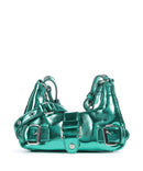 Núnoo Recycled Cool Palma Bolsa tiracolo green