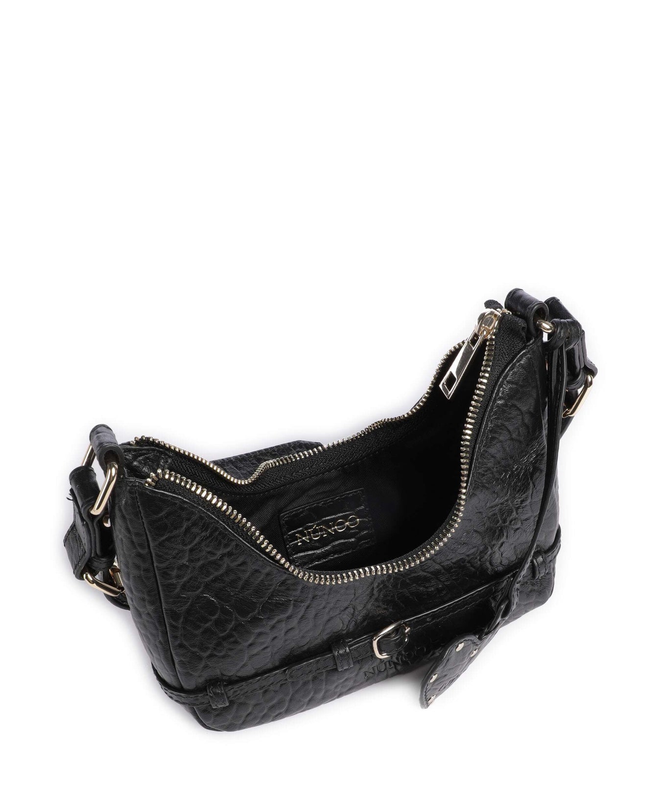 Núnoo New Zealand Palma Belt Crossbody bag black